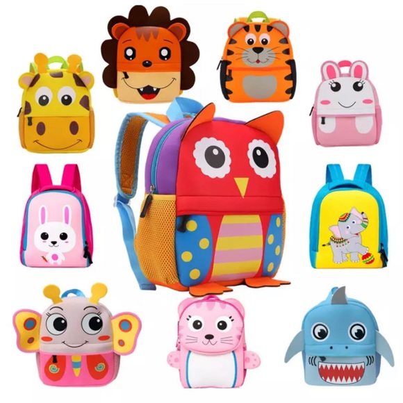 3D owl design backpack for kids 2-6 - Picture 1 of 4